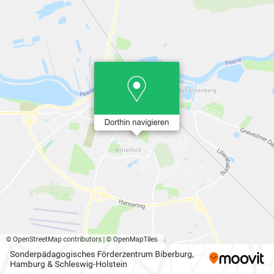 Sonderpädagogisches Förderzentrum Biberburg Karte
