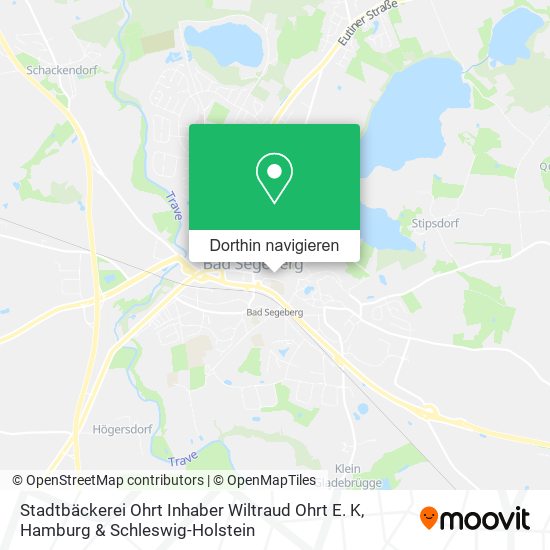 Stadtbäckerei Ohrt Inhaber Wiltraud Ohrt E. K Karte