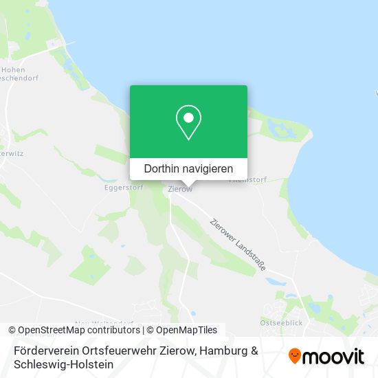 Förderverein Ortsfeuerwehr Zierow Karte