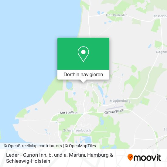Leder - Curion Inh. b. und a. Martini Karte