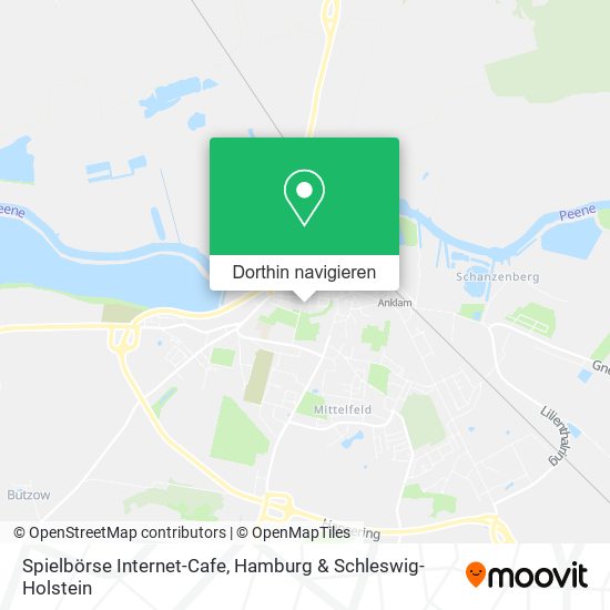 Spielbörse Internet-Cafe Karte