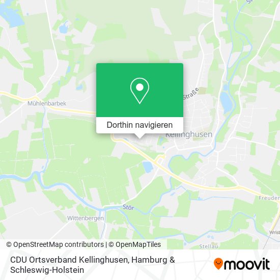 CDU Ortsverband Kellinghusen Karte