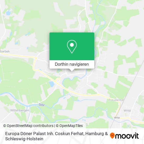 Europa Döner Palast Inh. Coskun Ferhat Karte