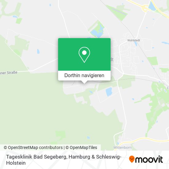 Tagesklinik Bad Segeberg Karte