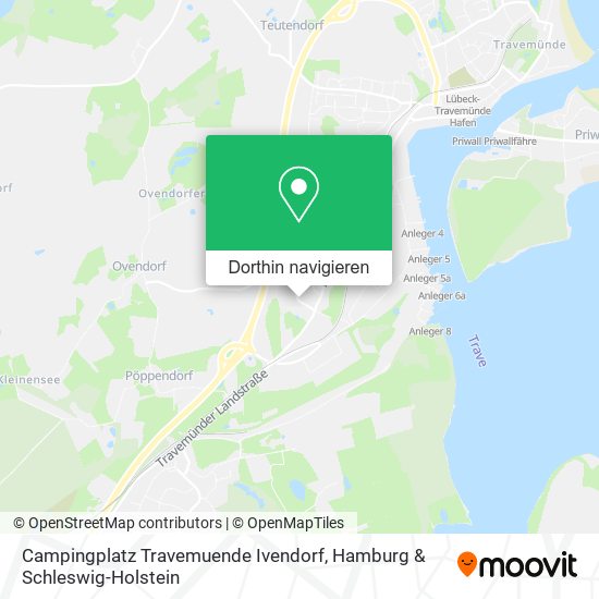 Campingplatz Travemuende Ivendorf Karte