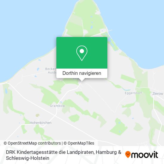 DRK Kindertagesstätte die Landpiraten Karte