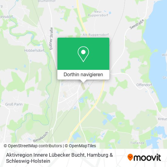 Aktivregion Innere Lübecker Bucht Karte