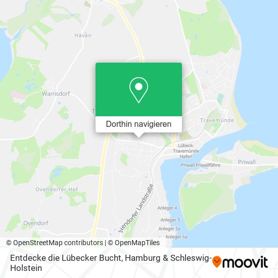 Entdecke die Lübecker Bucht Karte