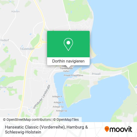 Hanseatic Classic (Vorderreihe) Karte