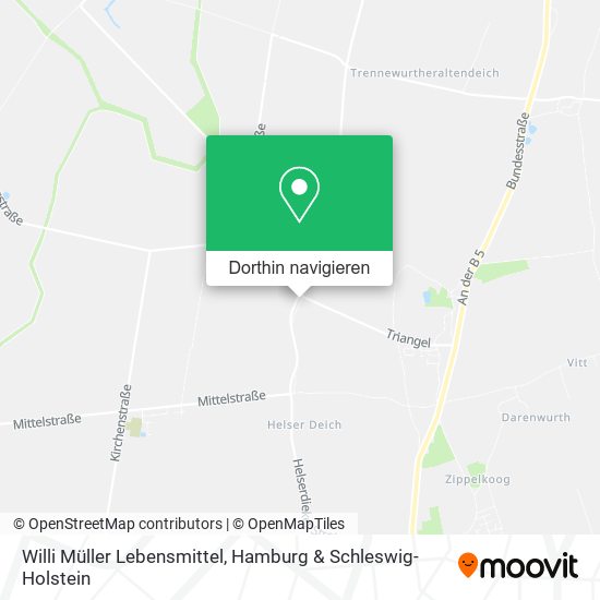 Willi Müller Lebensmittel Karte
