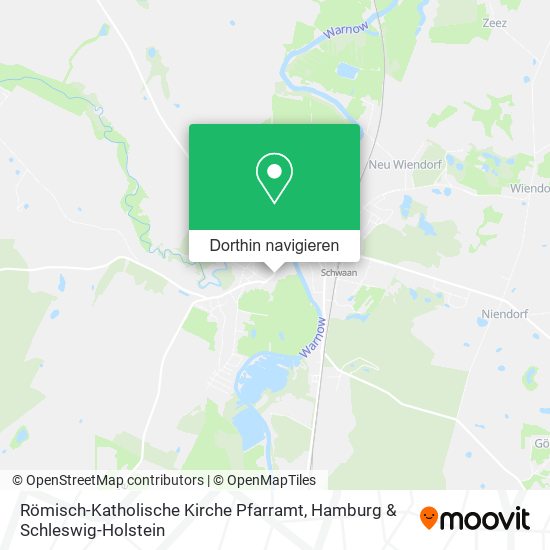 Römisch-Katholische Kirche Pfarramt Karte