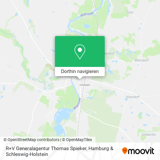 R+V Generalagentur Thomas Spieker Karte