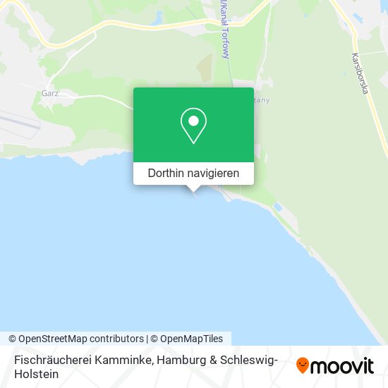 Fischräucherei Kamminke Karte