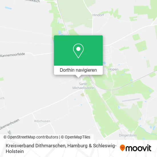 Kreisverband Dithmarschen Karte