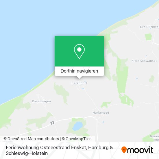 Ferienwohnung Ostseestrand Enskat Karte