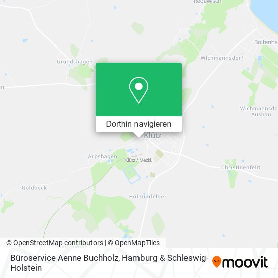 Büroservice Aenne Buchholz Karte
