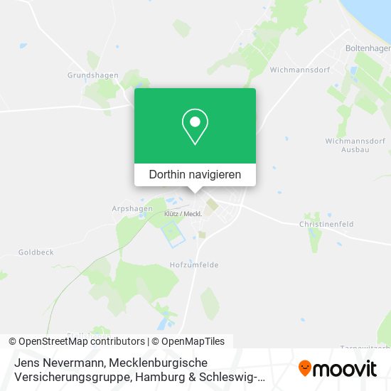 Jens Nevermann, Mecklenburgische Versicherungsgruppe Karte
