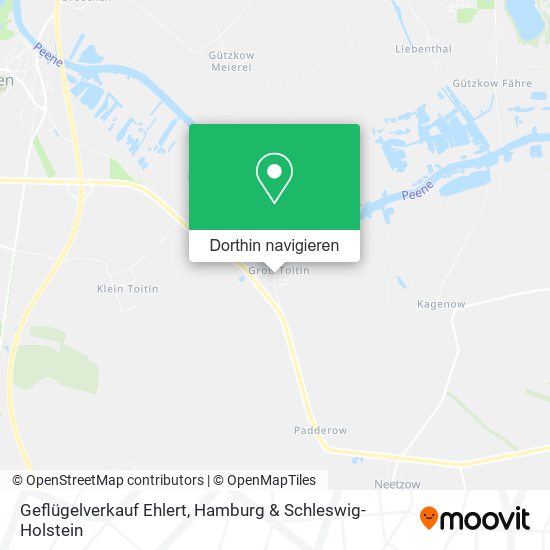 Geflügelverkauf Ehlert Karte