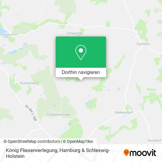 König Fliesenverlegung Karte