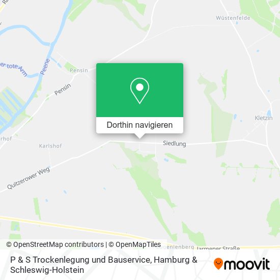 P & S Trockenlegung und Bauservice Karte