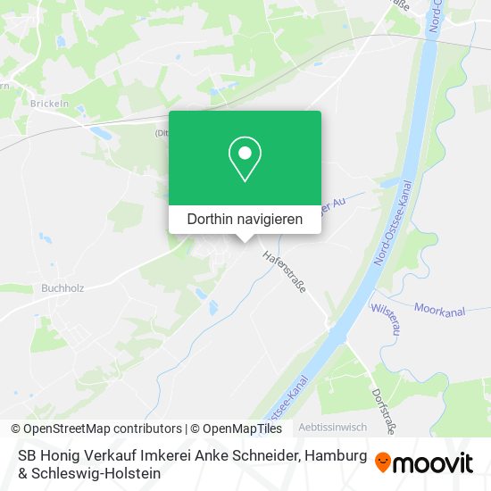 SB Honig Verkauf Imkerei Anke Schneider Karte