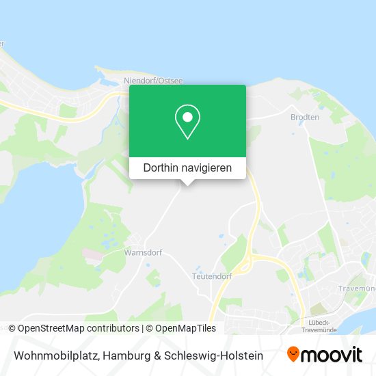 Wohnmobilplatz Karte