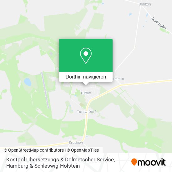 Kostpol Übersetzungs & Dolmetscher Service Karte