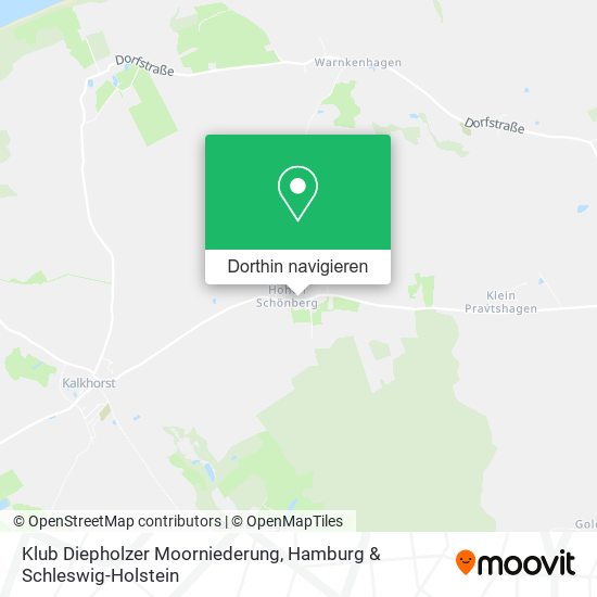Klub Diepholzer Moorniederung Karte