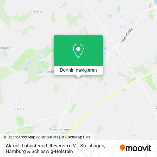Aktuell Lohnsteuerhilfeverein e.V. - Steinhagen Karte