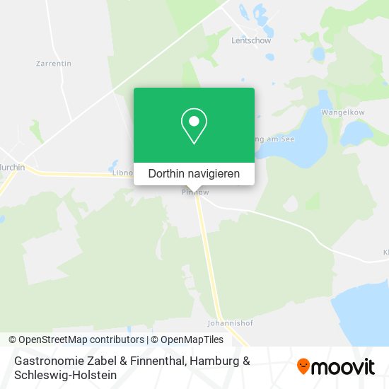 Gastronomie Zabel & Finnenthal Karte