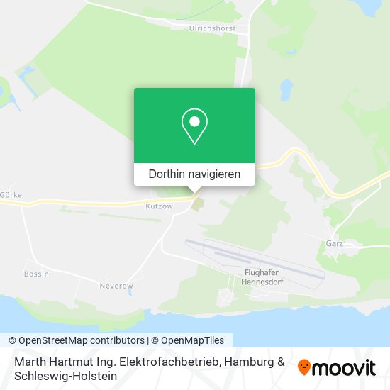Marth Hartmut Ing. Elektrofachbetrieb Karte