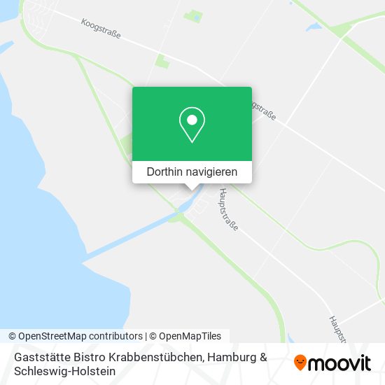 Gaststätte Bistro Krabbenstübchen Karte