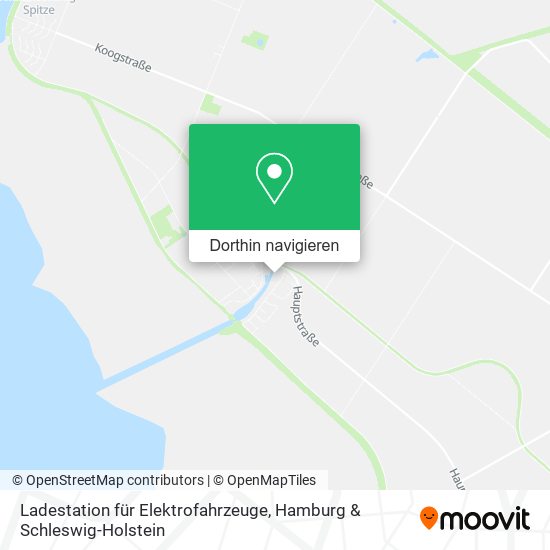 Ladestation für Elektrofahrzeuge Karte