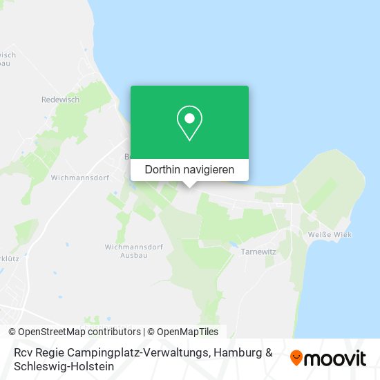 Rcv Regie Campingplatz-Verwaltungs Karte