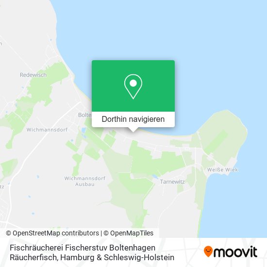 Fischräucherei Fischerstuv Boltenhagen Räucherfisch Karte