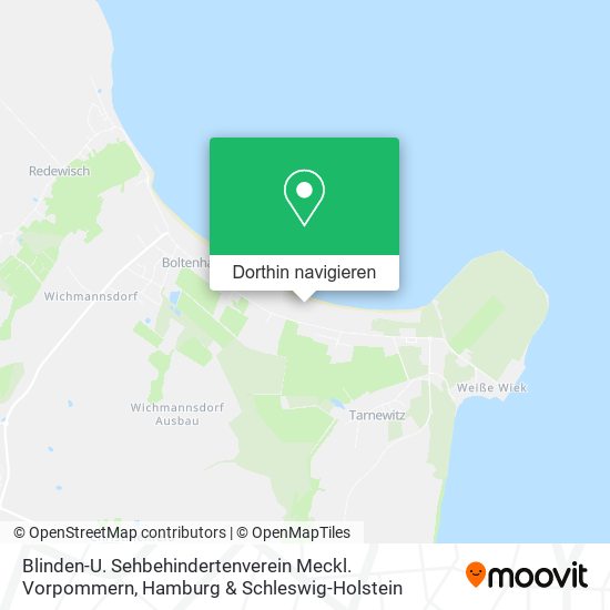 Blinden-U. Sehbehindertenverein Meckl. Vorpommern Karte