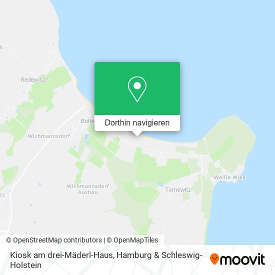 Kiosk am drei-Mäderl-Haus Karte