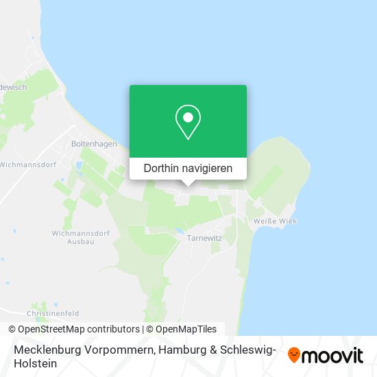 Mecklenburg Vorpommern Karte