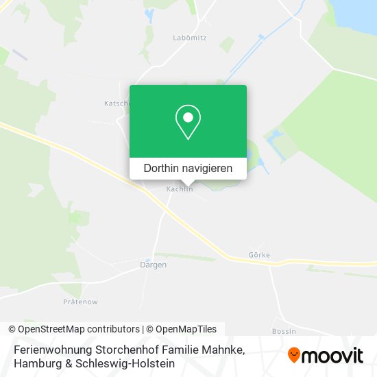 Ferienwohnung Storchenhof Familie Mahnke Karte