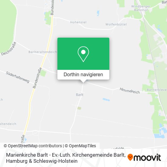 Marienkirche Barlt - Ev.-Luth. Kirchengemeinde Barlt Karte