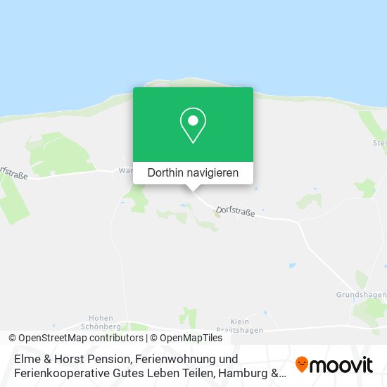 Elme & Horst Pension, Ferienwohnung und Ferienkooperative Gutes Leben Teilen Karte