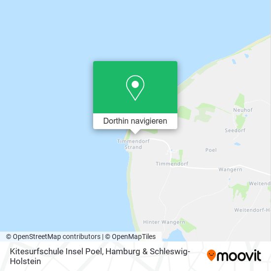 Kitesurfschule Insel Poel Karte