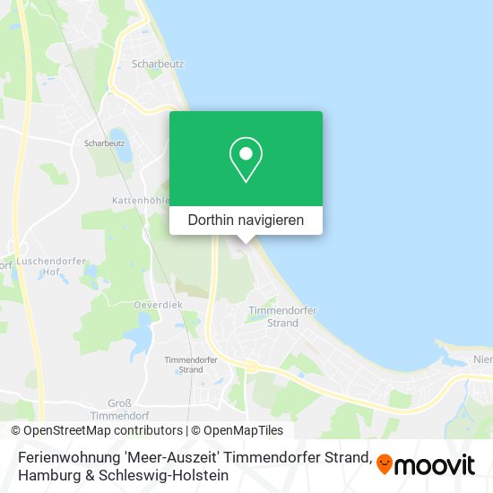 Ferienwohnung 'Meer-Auszeit' Timmendorfer Strand Karte