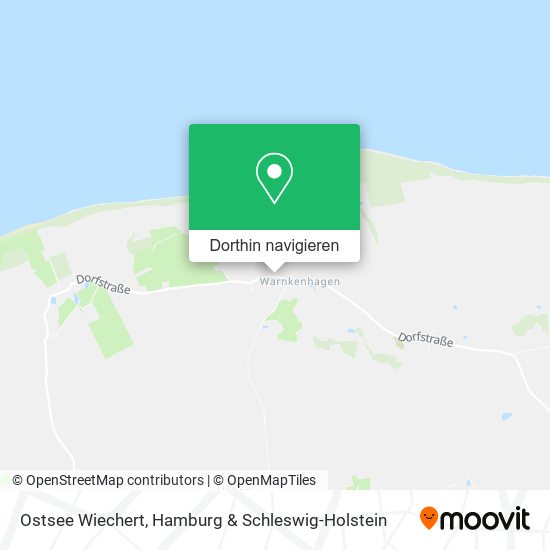 Ostsee Wiechert Karte