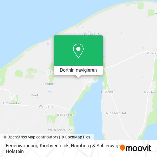 Ferienwohnung Kirchseeblick Karte