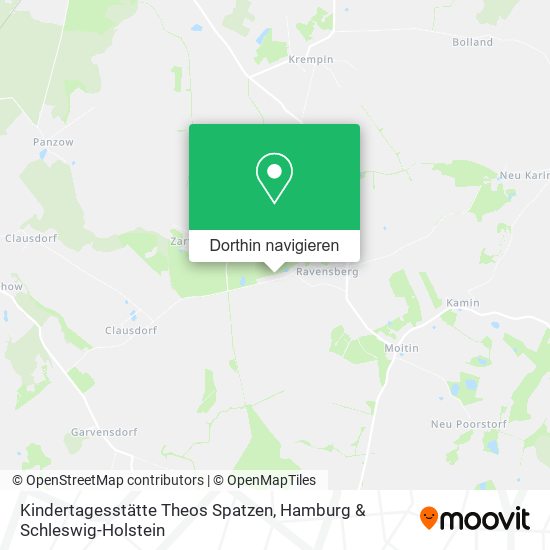 Kindertagesstätte Theos Spatzen Karte