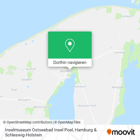 Inselmuseum Ostseebad Insel Poel Karte