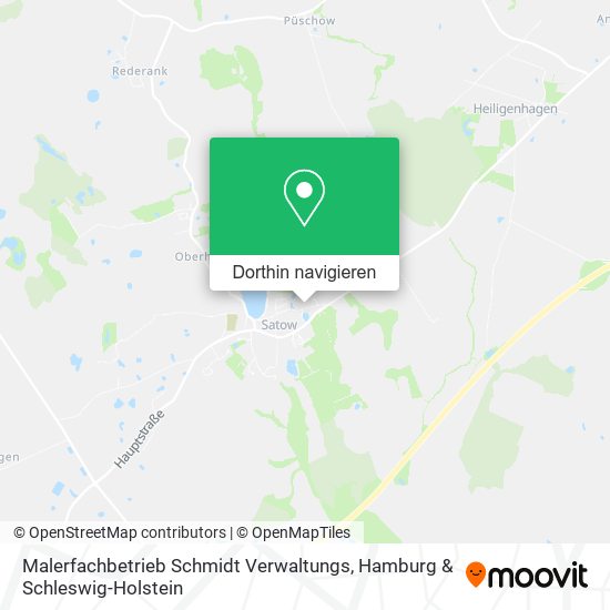 Malerfachbetrieb Schmidt Verwaltungs Karte