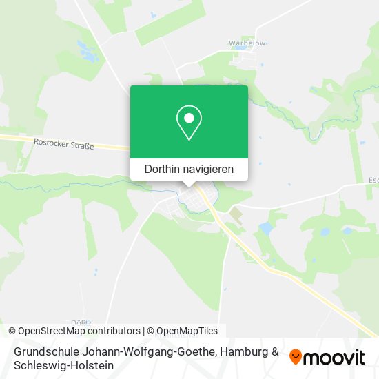Grundschule Johann-Wolfgang-Goethe Karte
