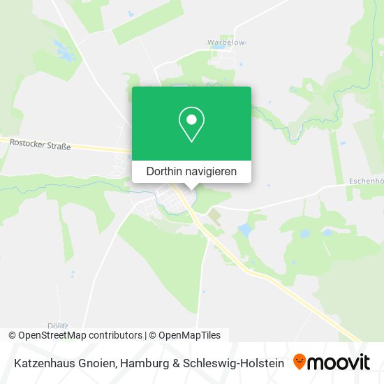 Katzenhaus Gnoien Karte